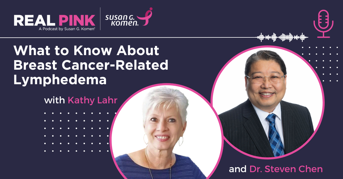 The Real Pink Podcast: What to Know About Breast Cancer-Related Lymphedema